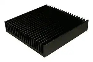 97CN-02000-A-200: Heat Sink, Extruded Range - 4, Black Anodized, 0.34 °C/W, 200 mm, 40 mm, 200 mm