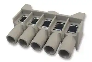 840-004: Pluggable Terminal Block, 5 Ways, Screw