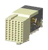 10155256-101LF — BACKPLANE CONN, RCPT, 54POS, 9ROW
