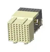 10155257-101LF — BACKPLANE CONN, R/A RCPT, 72P, PRESS FIT