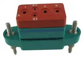 M12883/55-01S LC: RELAY SOCKET, 1P, 25A, 5POS, PANEL