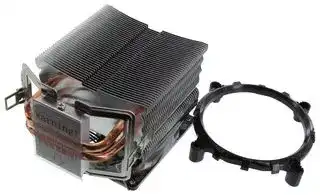 RAPID-100-2: CPU COOLER W/LED LIGHT FAN, 100W, 12V