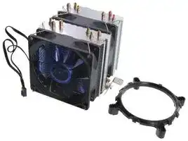 RAPID-135-6: CPU COOLER W/LED LIGHT FAN, 135W, 12V