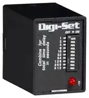 TDML120AL: TIME DELAY RELAY, DPDT, 8A, 240VAC, SKT