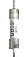 BK-S520-V-10-R: FUSE, AXIAL LEAD, FAST ACTING, 10A, 250V