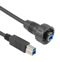 U3A00017-075M: USB CABLE, 3.0 B PLUG-B PLUG, 29.5"