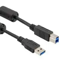 U3A00085-03M: USB CABLE, 3.0 A PLUG-B PLUG, 11.8"