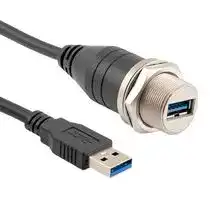 U3A00021-05M: USB CABLE, 3.0 A PLUG-A RCPT, 19.7
