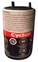 0800-0004: Rechargeable Battery, Cyclon Series, 2 V, Lead Acid, 5 Ah, X, Quick Connect, 1