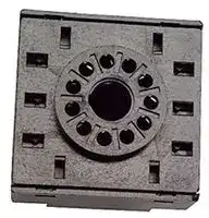 P3GA-11: Relay Socket, DIN Rail, Screw, 11 Pins, 6 A, 240 VAC