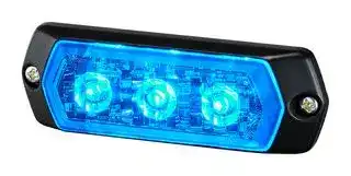 LPT-1M1-B — WARNING LIGHT, BLUE, 24VDC, 6W
