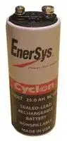 0820-0004: Rechargeable Battery, Cyclon Series, Single Cell, 2 V, Lead Acid, 25 Ah, BC, Stud, 1