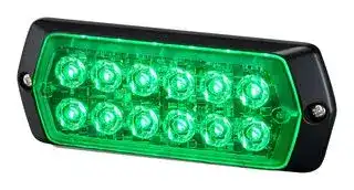 LPT-2M1-G — WARNING LIGHT, GREEN, 24VDC, 15.6W