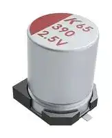 A765EB476M1ELAE040: Polymer Aluminium Electrolytic Capacitor, 47 µF, 25 V, Radial Can - SMD, 0.04 ohm