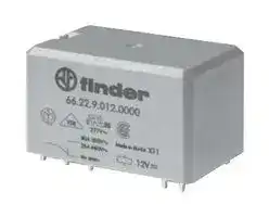 662282300000: Power Relay, DPDT, 230 VAC, 30 A, 66 Series, Through Hole