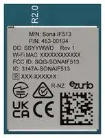 453-00194C: Wi-Fi & Bluetooth Module, Antenna Diversity, Trace Pin, 6 GHz, HCI, I2S, PCM, SDIO, UART