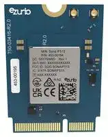 453-00195: Wi-Fi & Bluetooth Module, Antenna Diversity, M.2, Key E, 6 GHz, HCI, I2S, PCM, SDIO, UART
