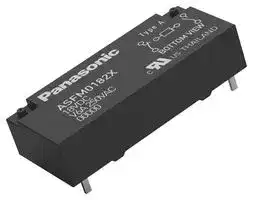 ASFM0032S: Safety Relay, 3 VDC, SPST-NO, SPST-NC, SF-M Series, Through Hole, 6 A, PC Pin