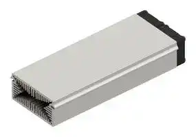 LAM 3 D K 150 12: Fan / Force Cooled Heat Sink, 12VDC, 0.98 K/W, 30 mm, 60.5 mm, 150 mm, 7.7 m³/h, 26 dBA