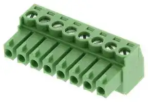 20020004-D081B01LF: TERMINAL BLOCK PLUGGABLE, 8 POSITION, 26-16AWG