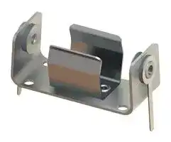 2103: BATT HOLDER, 1/2AA X 1, TH