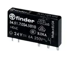 345170600010: Power Relay, SPDT, 60 VDC, 6 A, 34 Series, Through Hole