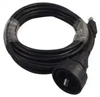 PX0840/A/5M00: USB Cable, Type A Plug to Type B Plug, 5 m, 16.4 ft, USB 2.0, Black