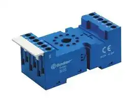 9022SMA: Relay Socket, DIN Rail, Panel, Screw, 8 Pins, 10 A, 250 V, 90 Series