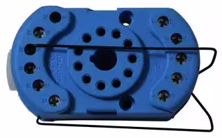 9023SMA: Relay Socket, DIN Rail, Panel, Screw, 11 Pins, 10 A, 250 V, 90 Series