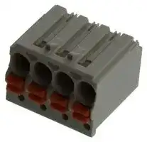 2091-1124.: TERMINAL BLOCK, PLUGGABLE, 4POS, 10A