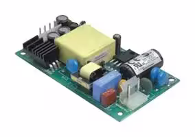 ZPSA60-12: AC-DC CONV, OPEN FRAME, 1 O/P, 60W, 5A, 12V