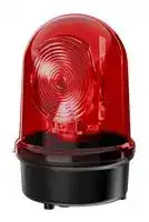 88413075: Beacon, Fresnel, LED, Red, Rotating, 24 VAC/DC, 142 mm x 218 mm, IP65