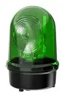 88423075: Beacon, Fresnel, LED, Green, Rotating, 24 VAC/DC, 142 mm x 218 mm, IP65