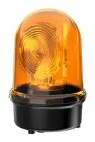 88433075: Beacon, Fresnel, LED, Yellow, Rotating, 24 VAC/DC, 142 mm x 218 mm, IP65