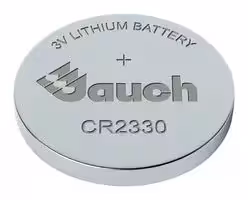 CR2330: Battery, 3 V, Lithium Manganese Dioxide, 260 mAh, Pressure Contact, 1