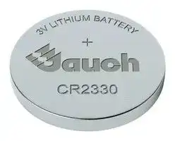 CR2330: Battery, 3 V, Lithium Manganese Dioxide, 260 mAh, Pressure Contact, 1