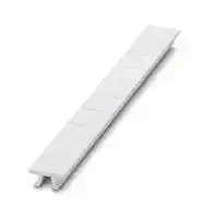 0824941: Terminal Block Marker, White, Marker Strip, Modular Terminal Blocks, Blank (Legend), 10.2 mm, ZB