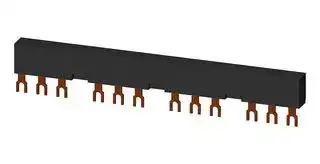 3RV1915-2CB: Busbar Modular Spacing, 3 Phase, for Circuit Breaker