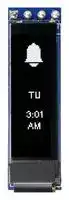 MDOB096016AV-WI: Graphic OLED, 96 x 16 Pixels, White on Black, 3V, I2C, 33mm x 10mm, -40 °C