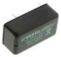 55615703012: Rechargeable Battery, Robust, Single Cell, 3.6 V, Nickel Metal Hydride, 150 mAh, Button Cell