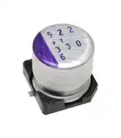 2R5SVPT560M: Polymer Aluminium Electrolytic Capacitor, 560 µF, 2.5 V, Radial Can - SMD, 0.016 ohm