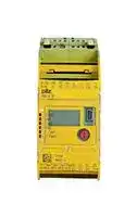 772100.: Safety Relay, 24 VDC, PNOZmulti 2 Series, DIN Rail, Screw, Spring