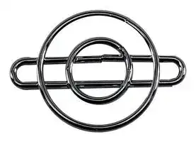 G25-2: Fan Finger Guard, Steel - Wire Form, Orion Fans OD2510 Series 25mm Axial Fans, 28.2 mm