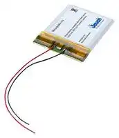 LP561836JU: Rechargeable Battery, 3.7 V, Lithium Ion, 370 mAh, Wire Leads, 1
