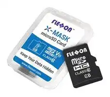 FDMM008GMG-XS00: Flash Memory Card, MicroSD Card, 8 GB