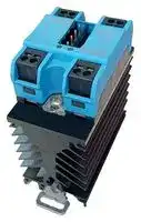 SOBR965560-WF151: Solid State Relay, Dual, IP20, 24 A, 600 VAC, DIN Rail, Screw, Zero Crossing