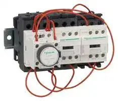 LC3D320AB7: Star-Delta Starter, TeSys D LC3D Series, 3P, 3 NO Contact, 32 A, 24 VAC