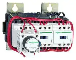 LC3D80B7A64: Star-Delta Starter, TeSys D LC3D Series, 3P, 3 NO Contact, 80 A, 24 VAC