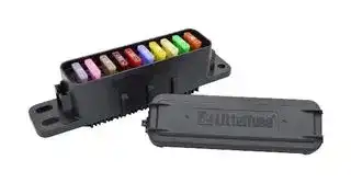PDM61001ZXM: Fuseholder, Waterproof ATO, Automotive Blade, 10 Fuses, 210 A, ATO