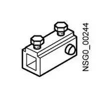 8UC7058: Reducer, 8UC7 Series 6 mm x 6 mm Shaft Door Coupling Rotary Mechanisms